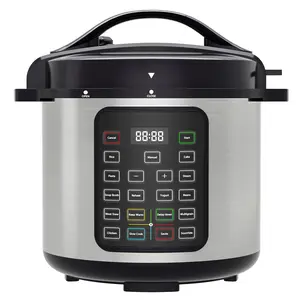 9-in-1 Electric Pressure Cooker - 6 Quart Multi-Functional Smart Pot