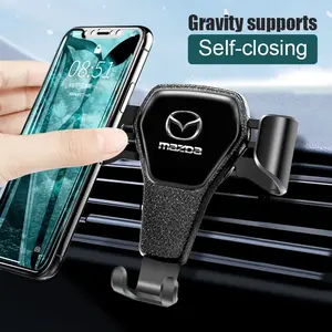 Car Phone Holder Air Outlet Clip For Mazda 2 6 CX-5 CX-80 CX-70 CX-90 MX-30 CX-60 CX-50 CX-30 BT-50 e-TPV CX-3 CX-8 ATENZA CX-9 CX-7 MX-5 Mazda 5 3 RX-8