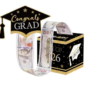 Graduation Cash Draw Box, Themed Gift Box, Surprise Gift Card Holder for Grad Party, Perfect Graduation Present Idea, Graduation Gifts