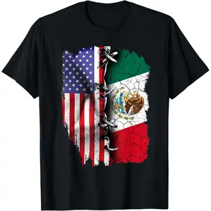Mexican American Themed T-Shirt for Men and Women