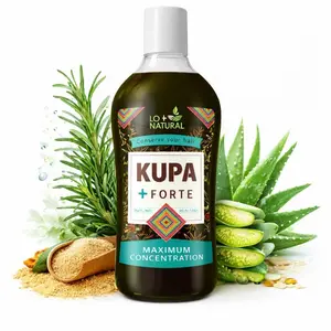 LO+NATURAL Shampoo KUPA + FORTE (13.5 fl oz) with Rosemary & Aloe Vera HUICHOL | MAXIMUM CONCENTRATION | Shampoo Con Romero & Sabila HUICHOL
