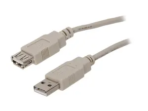 Nippon Labs 6 ft. USB cable A/Male to A/Female extension USB 6ft cable Model USB-6-MF 6 feet