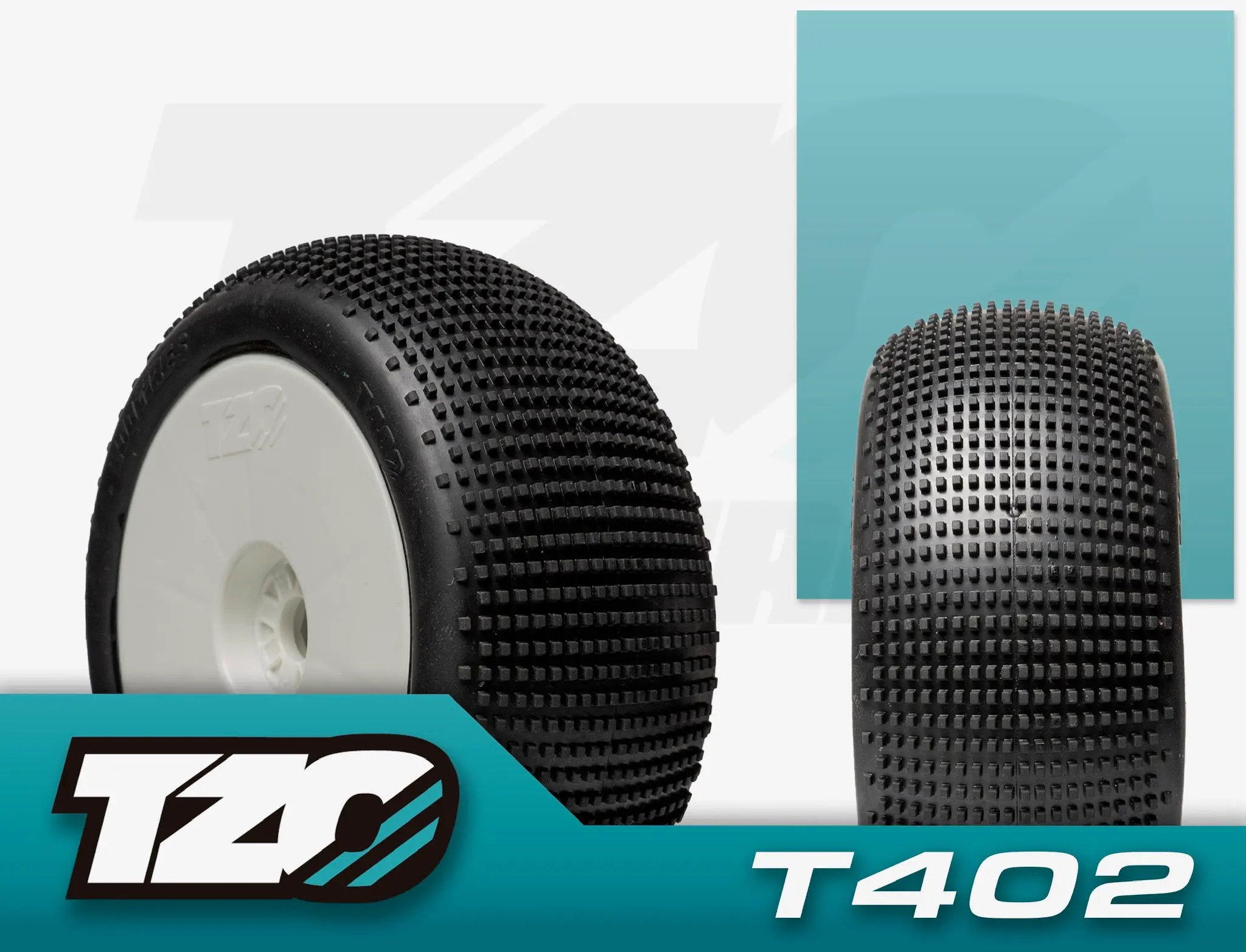 T402 Truggy Non-Glued Pair (2pcs)