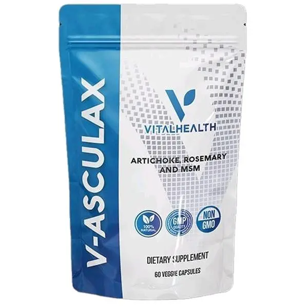 V-ASCULAX-The Flow Enhancer 60 Veggie Capsules.