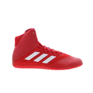 Adidas Mat Wizard 4 AC6972 Mens Red Synthetic Athletic Wrestling Shoes