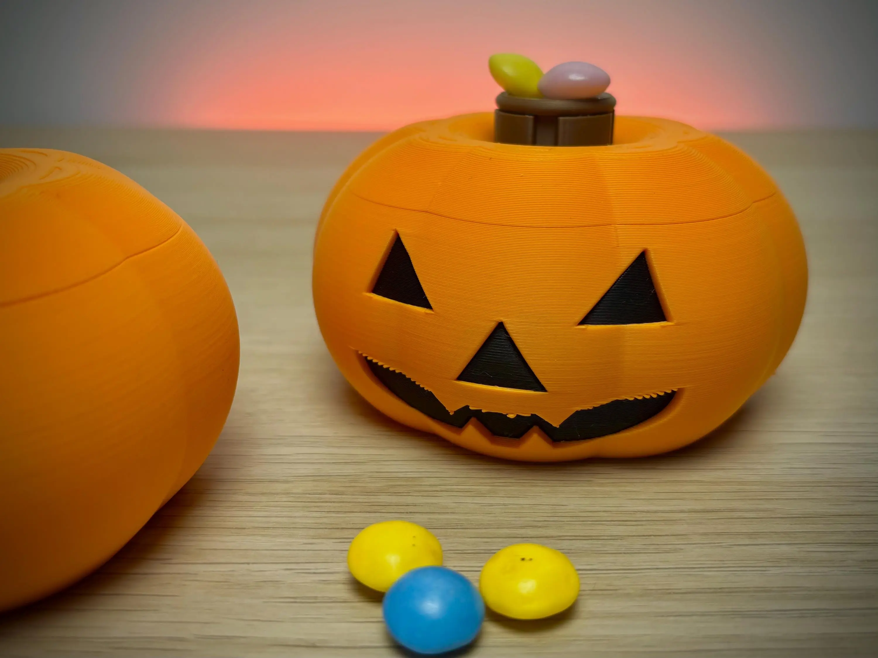 Pumpkin Candy Dispenser