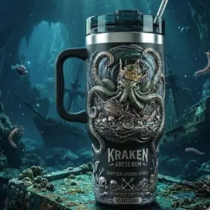 Kraken Abyss Rum Deep Sea Legend Series Collector 40oz Tumbler