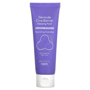 Purito Dermide Cica Barrier, Sleeping Pack, 2.70 fl oz (80 ml) Purito Dermide Cica Barrier, Sleeping Pack, 2.70 fl oz (80 ml)