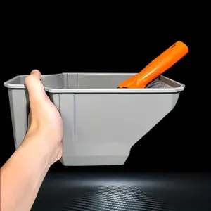 Handheld Paint Cup for Easy Application, Large Capacity, Compatible with Brushes and Rollers, Decorative Tool, Painting Tray