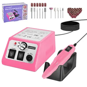 Electric Nail Drill 35000 RPM | Professional Nail File & E-Filer Machine for Acrylic Nail & Gel Nails | Manicure Pedicure Tool for Home & Salon