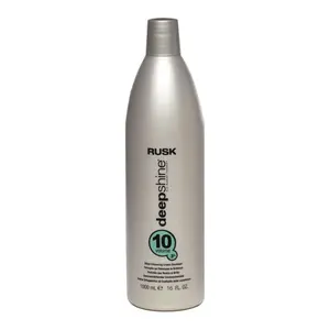RUSK Shine Enhancing Hair Color Lightening Cream Developer - 20 Volume, 16oz Cream Form for Hair Coloring