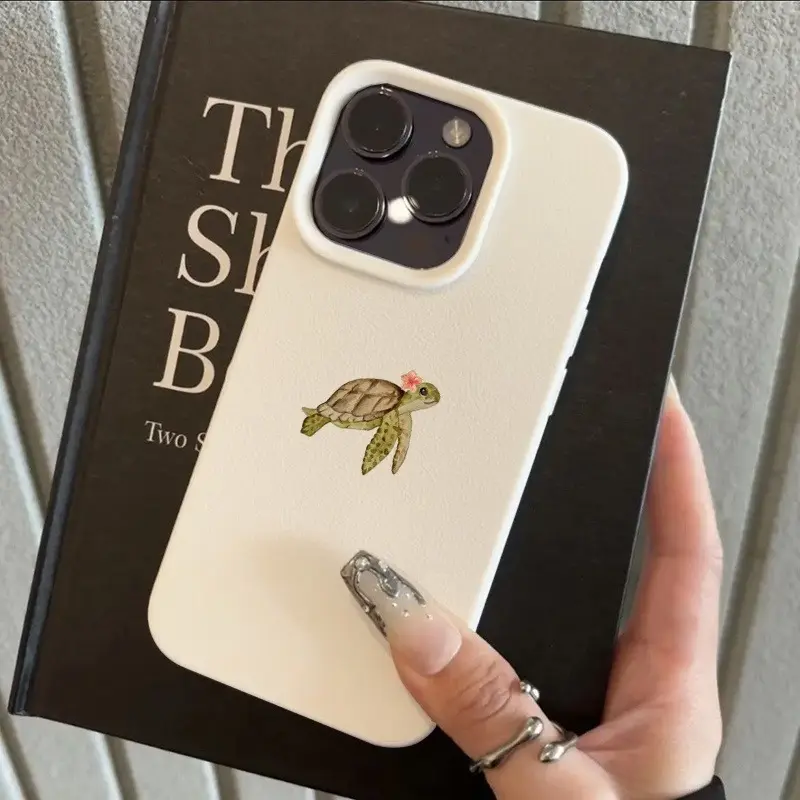 Mood In Case Tiny Olive Sea Turtle phone case from the current Ocean and Nature catalog