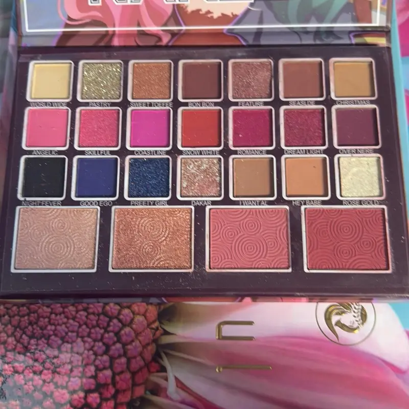 Eyeshadow and Blush The Perfect 2 in One Palette with 24 Vibrant Colors for Makeup Enthusiasts