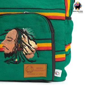 Be a Rasta Handmade Backpack