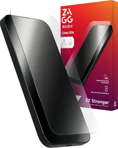 ZAGG Glass Elite Screen Protector Screen Protector for iPhone 16 Plus