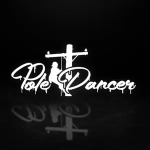 Pole Dancer Vinyl Decal