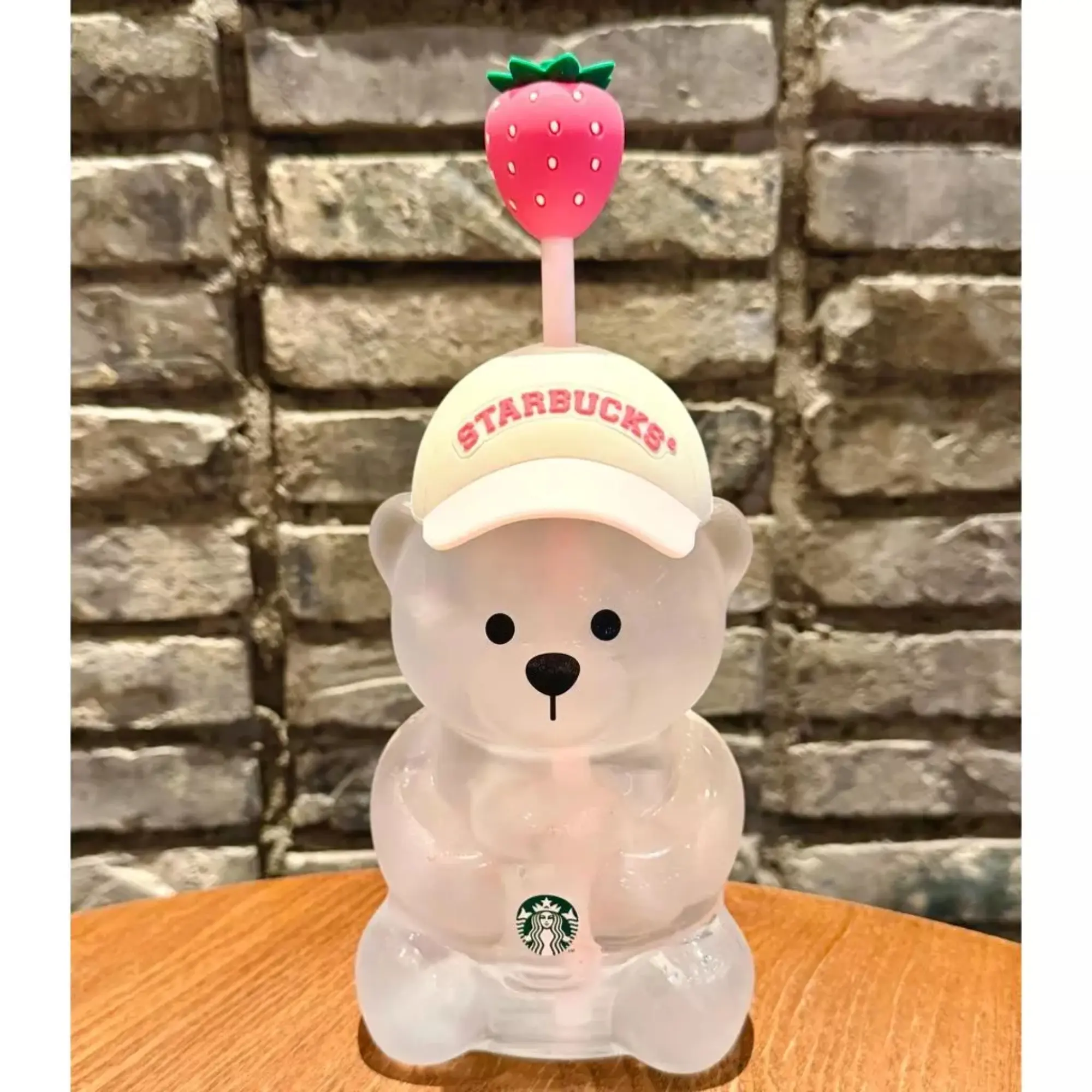 2026 Pink Bearista Starbuck x KBO 20oz Strawberry Bear Cup – Perfect Gift