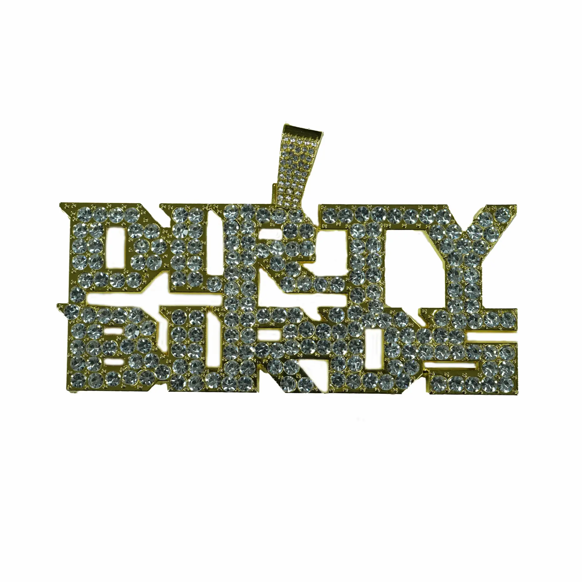 DIRTY BIRDS Big Pendant Men's Hip Hop Necklace