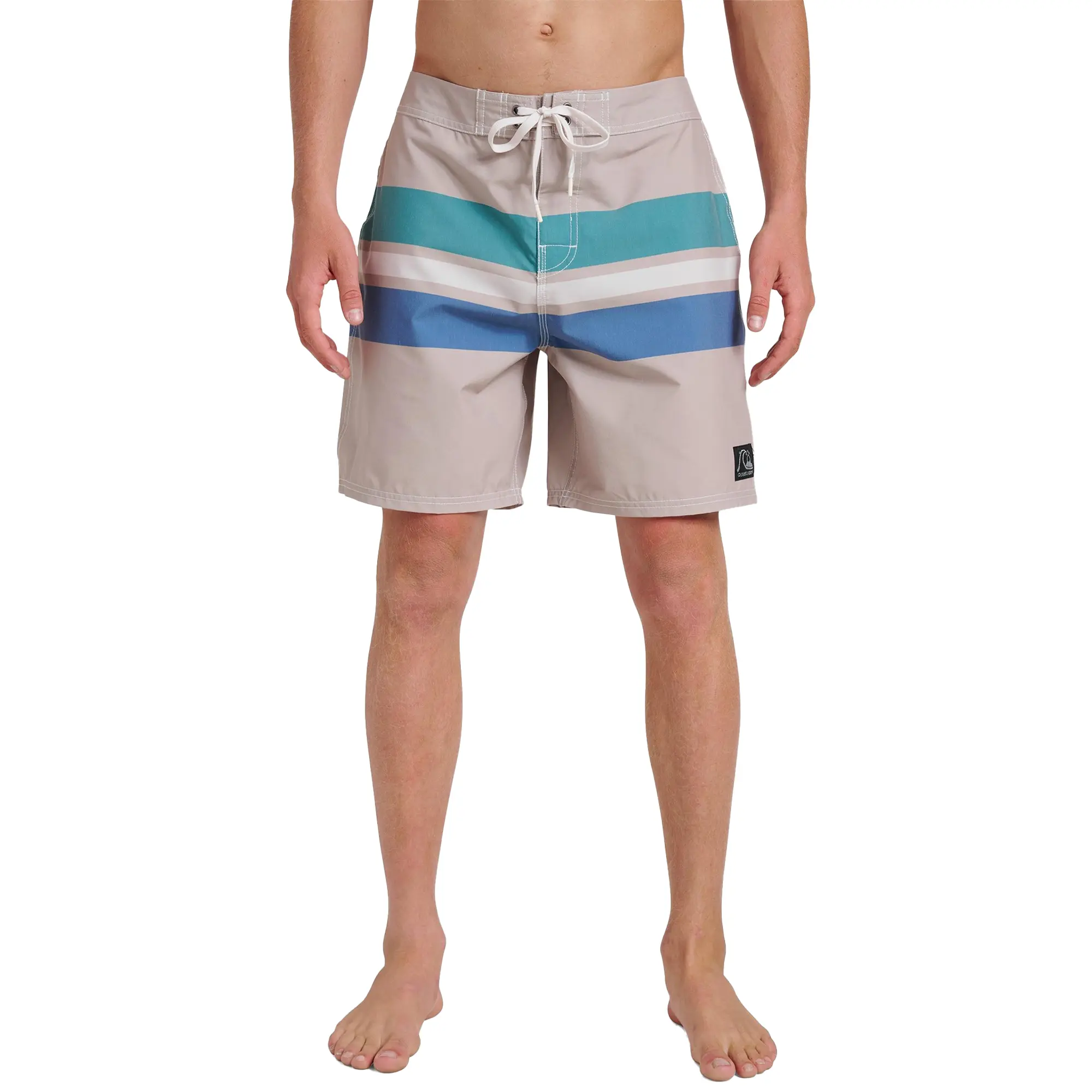 Quiksilver | Original Straight Leg 18" Boardshorts | Men's Stretch Fit Quick-Dry | Surf & Swim & Everyday Wear Summer Swim Bottoms Summer Beach Trunks