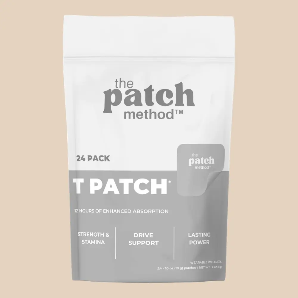 T Patch - 24 Pack - Topical Wellness Supplement for Energy, Blended Vitamins