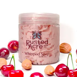 Cherry Almond Whipped Soap