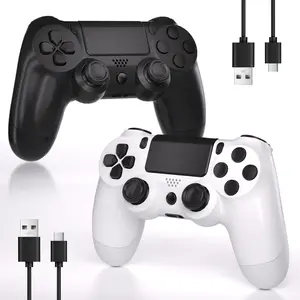 Wireless Game Controller for PS4/PC/Android/iOS, With Double Vibration, Six Axis Gyro, Touch Pad, Speaker, Gamepad For playstation