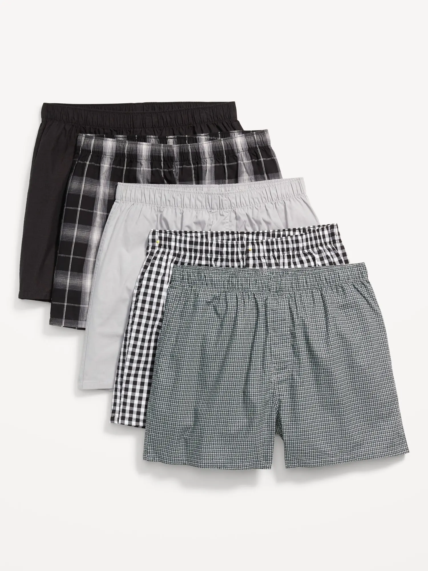 Old Navy Men's 5-Pack Soft-Washed Boxer Shorts -- 3.75-inch inseam Old Navy Men's 5-Pack Soft-Washed Boxer Shorts -- 3.75-inch inseam