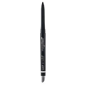 Wet n Wild Eyeliner  MegaLast Retractable Eye Pencil Black 691A 0.008oz Waterproof Silky Formula with Up to 16 Hours of Color for Easy Application Eyeliner
