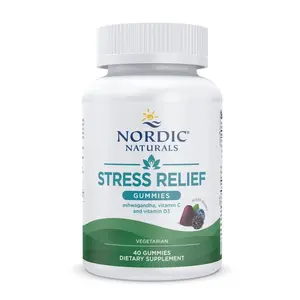 Nordic Naturals Stress Relief Gummies, Mixed Berry - 40 Gummies