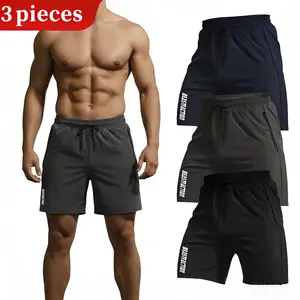 Men's 3-Pack Athletic Running Shorts - Quick Dry Breathable Lightweight Gym Workout Basketball Jogger Shorts for Summer Sports & Outdoor Training men