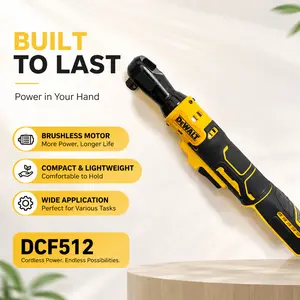 DEWALT DCF512 20V MAX Cordless Right Angle Drill｜3/8"-1/2"(10-13mm) Chuck 0-300RPM Compact Drill, Bare Tool Only (NO Battery & Charger Included)