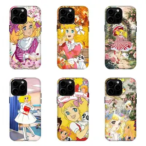 Candy-Candy Anime Phone Case|Cute Retro Cartoon Protective Cover For iPhone 17 Pro Max 16 15 14 13 12 11 for Samsung S21 S22 S23 S24 S25 Phone Case|Tough Phone Case|Gift For Fans|Gifts for anime lovers