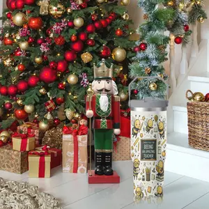 Portable 30oz Stainless Steel Vacuum Insulated Travel Mug, Perfect Valentine's Day Gift, Christmas Gift, Halloween Gift, Suitable for Hot & Cold Drinks