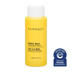 Farmacy Beauty Honey Milk Hydrating Essence 120 mL - Moisturizing Serum with Chamomile for Hydration & Skin Comfort, Nourishing Milky Essence