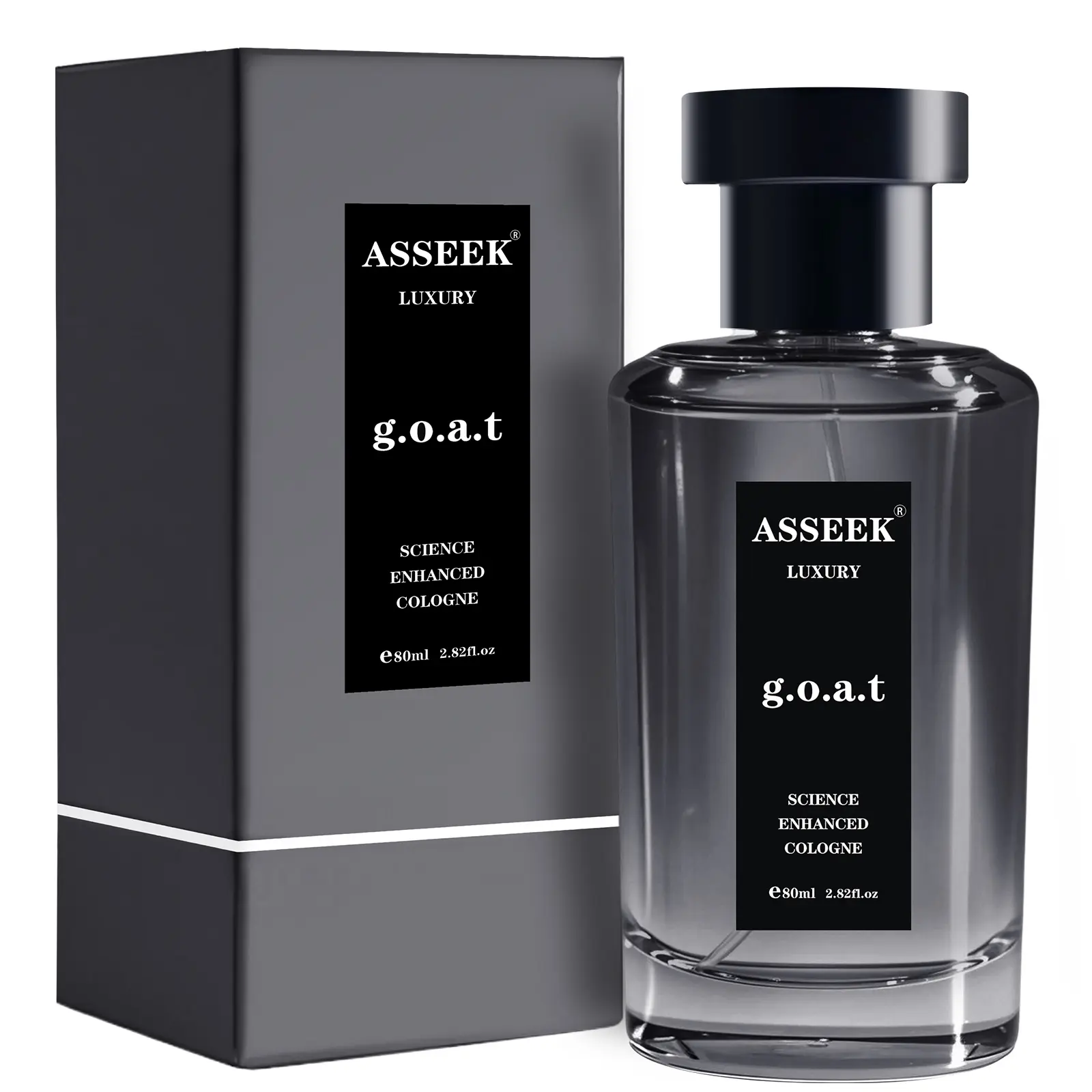 ASSEEK Midnight Marine Man Men's Perfume-OceanAroma 80ml Woody Aamber Fragrance Eau deParfum Long Lasting Cologne Gift -Edp Intense