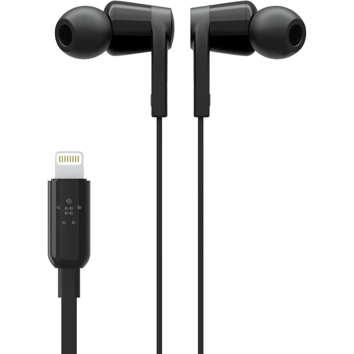 Belkin SoundForm Headphones w/ Lightning Connector 44" Cord Black G3H0001BTBLK