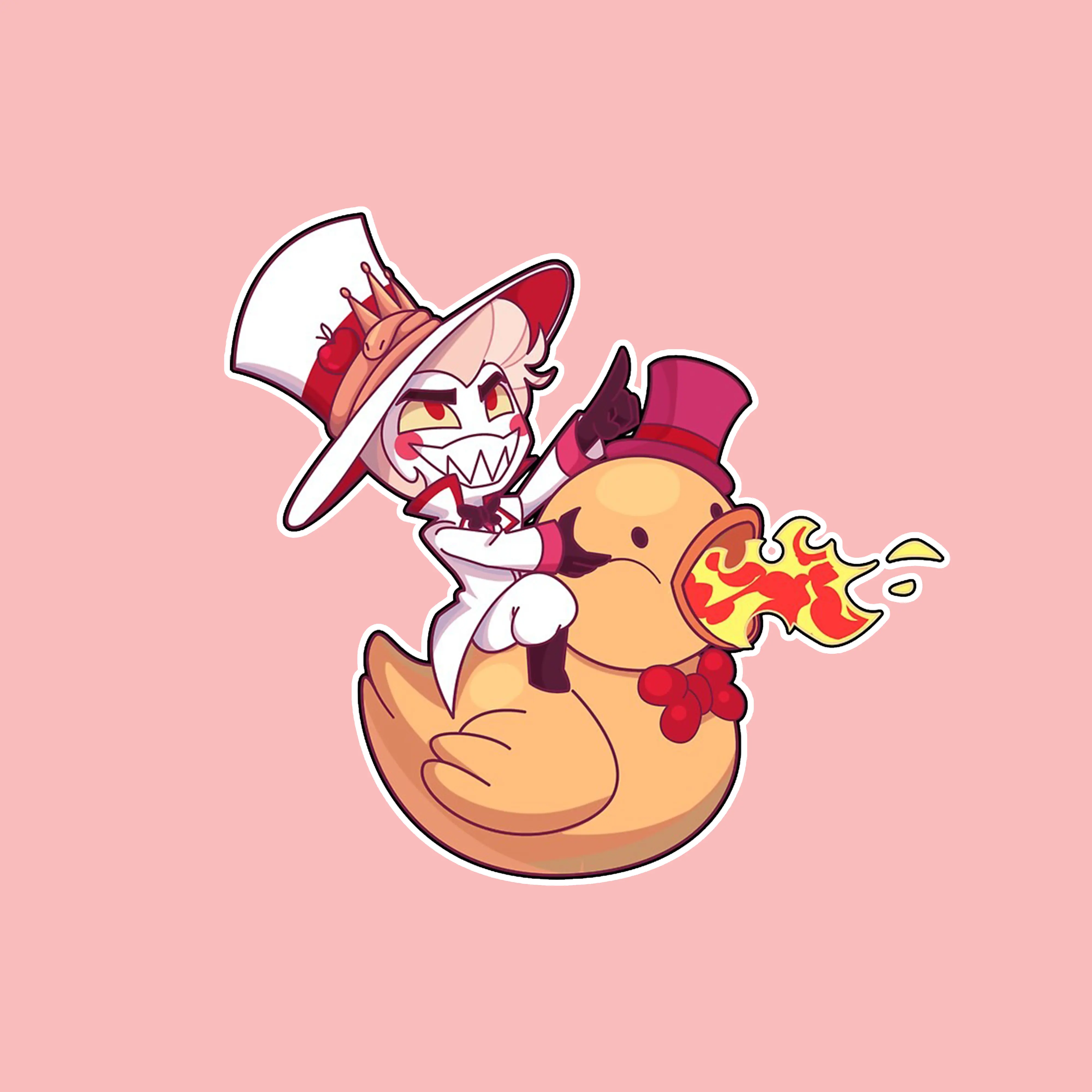 Lucifer Sticker, Hazbin Hotel Sticker, Lucifer Morningstar Sticker, Hazbin, Sticker, Hells Best Dad Sticker, Laptop Sticker