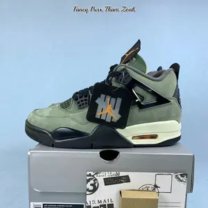 Deep Green 2025 Military Green Suede Fashion Classic Sports shoes Outdoor Running Shoes Comfortable Basketball shoes