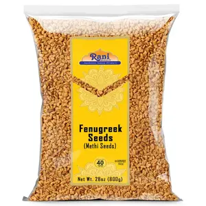 Fenugreek (Methi) Seeds Whole - 28oz (800g) - Rani Brand Authentic Indian Products