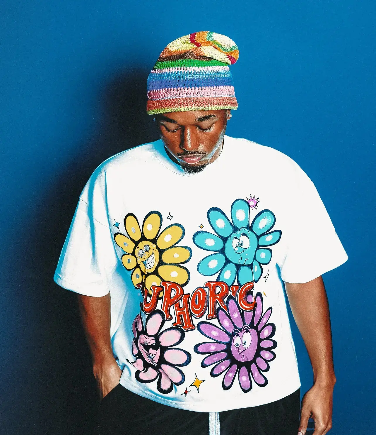 Euphoric Expression Tee - White