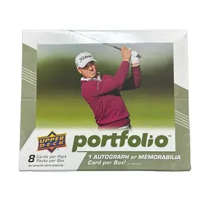 2024 Upper Deck Portfolio Golf Hobby Cards
