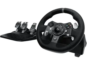 Logitech G920 Driving Force Racing Wheel for Xbox Series X|S, Xbox One and PC Wired Game Controller Console Logitech G920 Driving Force Racing Wheel for Xbox Series X|S, Xbox One and PC Wired Game Controller Console