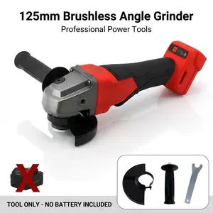 Milwaukee 125mm 18V Cordless Brushless Angle Grinder, Perfect For Cutting, Grinding
