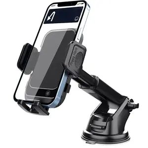 Car Phone Holder, Suction Cup Car Phone Holder, Universal Car Phone Navigation Holder, Car Cellphone Mount, Car Interior Accessories for All Smartphones