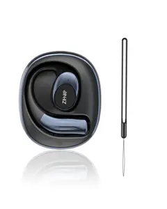 ZIHNIC S09 True Wireless Open Ear Bluetooth 5.4 Earbuds IPX5 Waterproof Sport Headsets Built-in Microphone