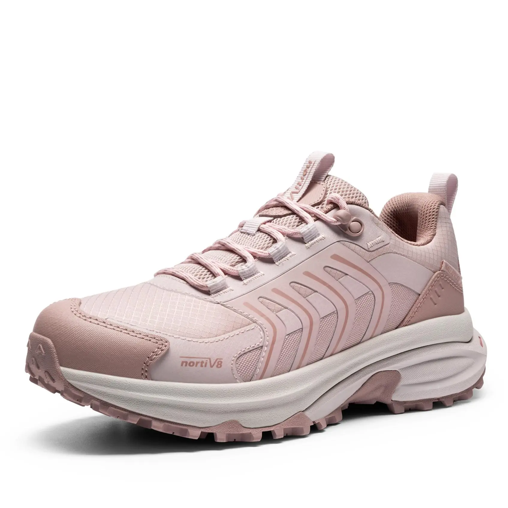 【SummerFinds】NORTIV 8 Women's Waterproof Casual Hiking Shoes - Lightweight, All-Day Comfort, Non-Slip Armadillo FieldLite Fashion Sneakers for Outdoor Trekking, Camping - Women's Shoes, TikTok Shop Back to School, Light For Hiking, Active Casual Trainers,