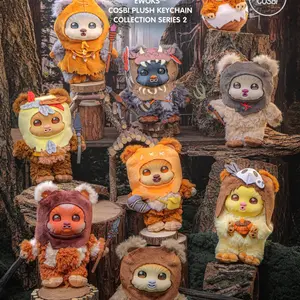 Wars Ewok Cosbi Plush Keychain Blind Box Series 2 – 8+1 Hidden Collectible,Summervibes