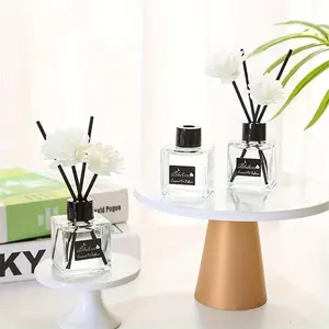 2 Bottles Different Scent Diffuser Set, Scent Diffuser Kit, Strong Fragrance Reeds, Multiple Choices Available, Perfect for Home Aromatherapy