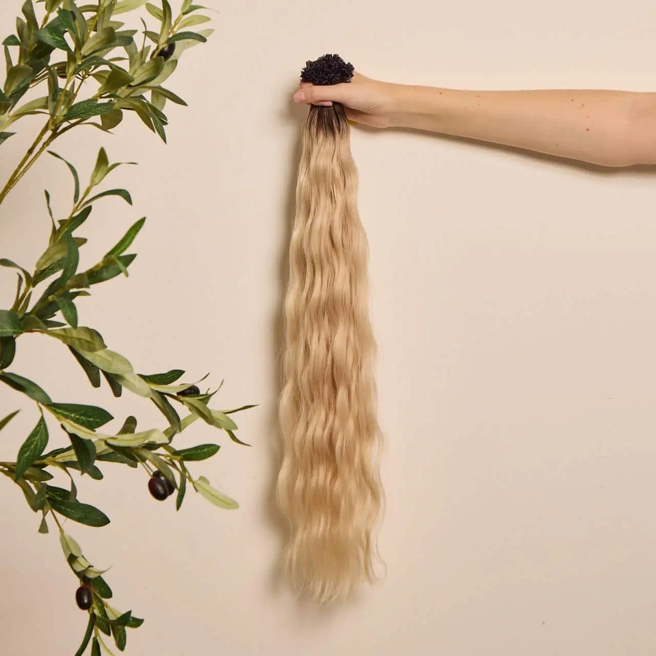 K-Tips Wavy - Remy Wavy Human Hair