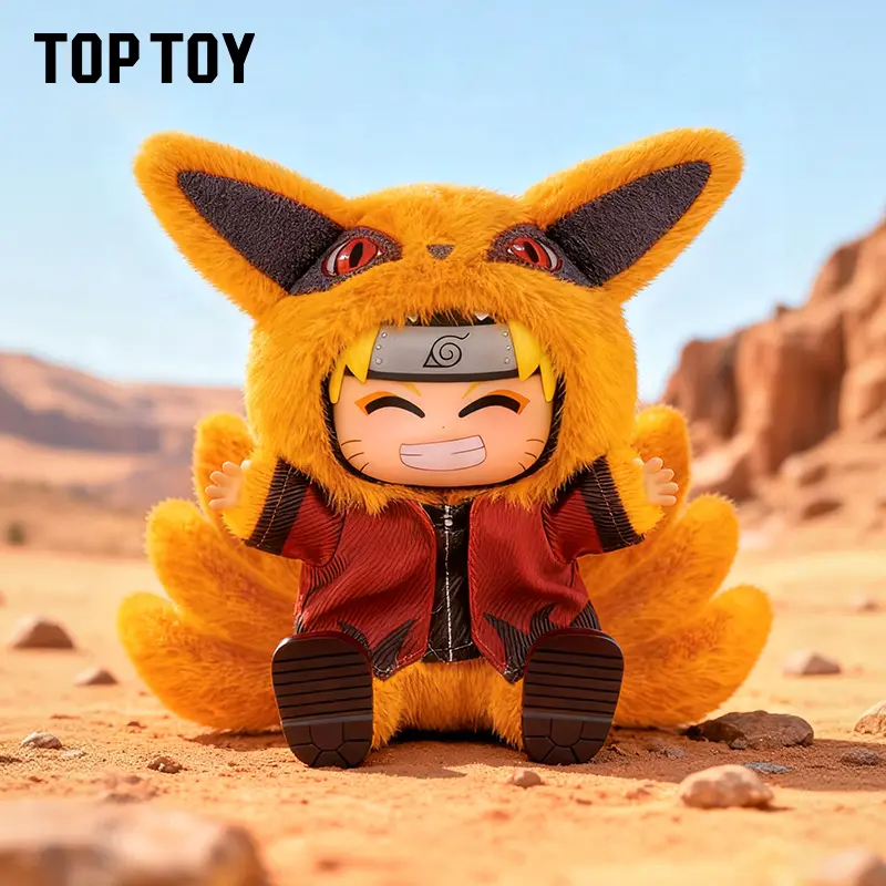[TOPTOY] Naruto Shippuden Cute Animals' Sit-in Party Series Vinyl Plush Blind Box, Cute Collectible, Desk Decor, Holiday & Birthday Gift,Summervibes summerwins